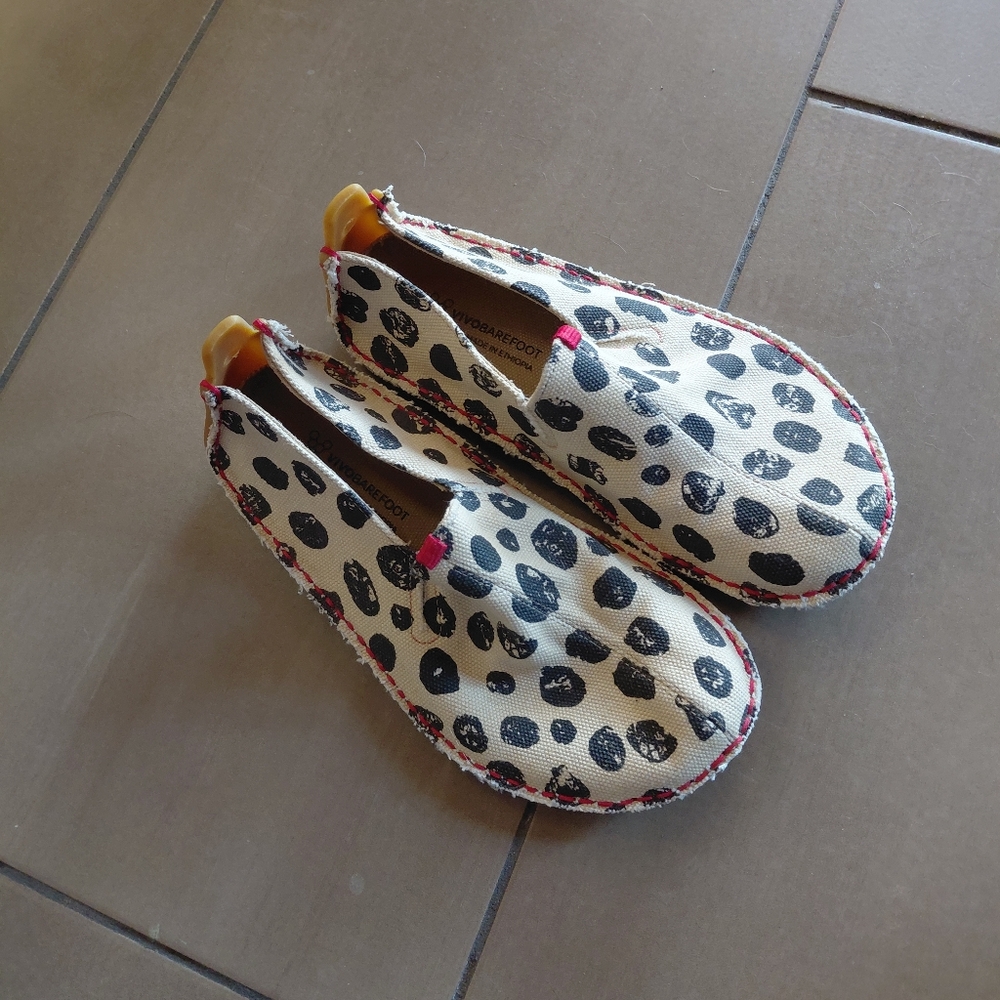 Vivo Barefoot EUC Ababa Slip On Loafers Eu 38 Canvas Barefoot Shoes